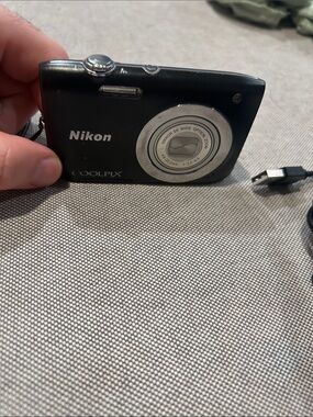 Nikon COOLPIX Compact Digital Camera - Black s2600